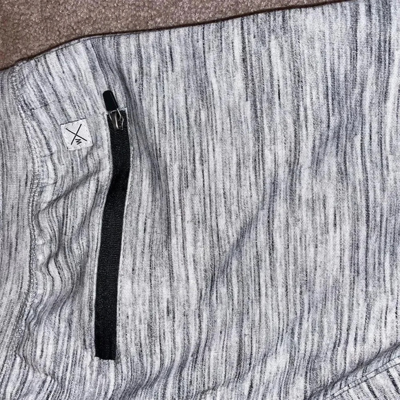 Departwest Men's Jogger Sweatpants M Gray Tapered Ankle Zipper Pockets - Picture 11 of 12